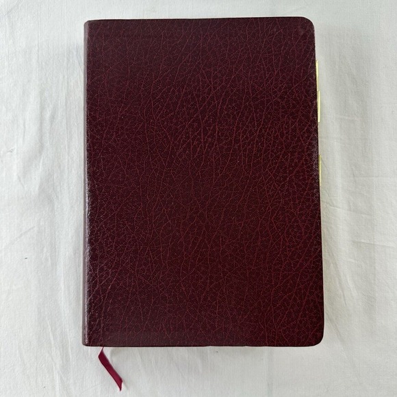 Dake Annotated Reference Bible Concordance Old/New KJV Leather 1992 Burgundy - Picture 2 of 14